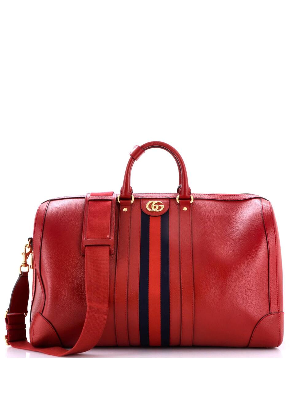 Gucci Savoy Web Convertible Duffle Bag #364742G24B